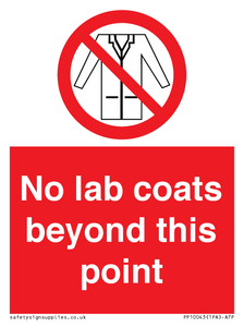 No lab coats beyond this point